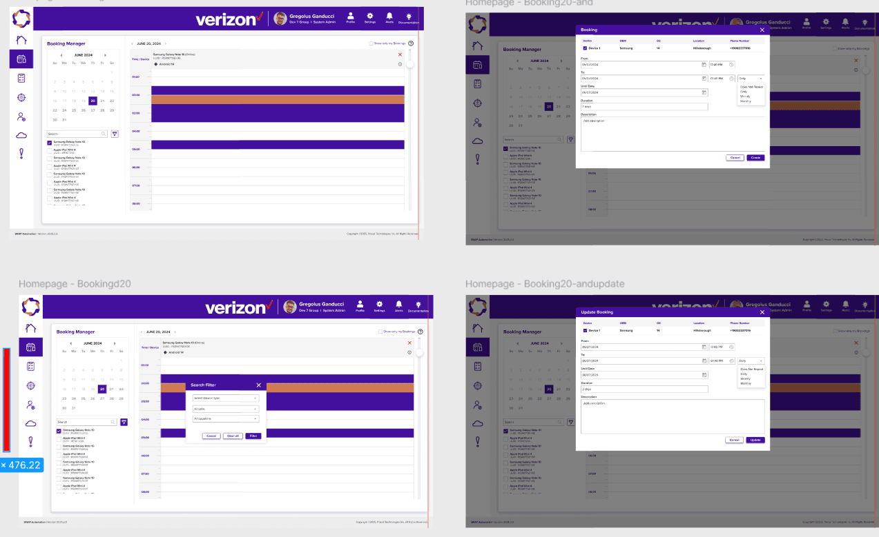 SNAP Automation — Web Portal